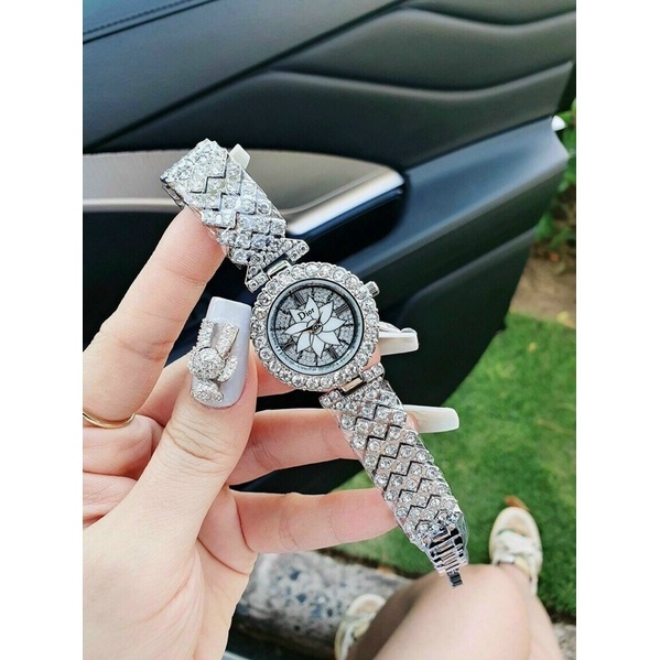 Đồng hồ Dior nữ dây đá thời trang