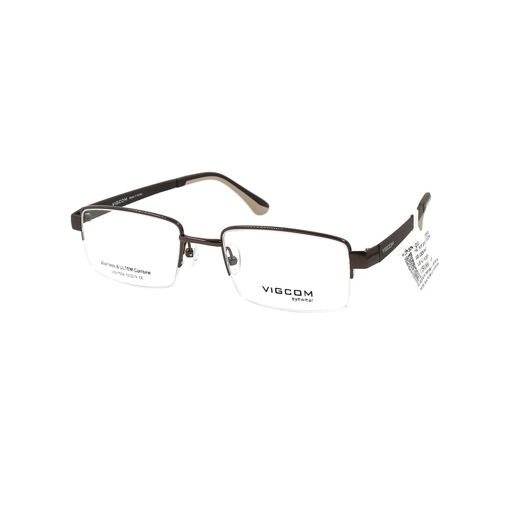 Gọng kính nam nữ Vigcom VG1509 nhiều màu chính hãng Korea - - kèm tem chống hàng giả do bộ công an cấp