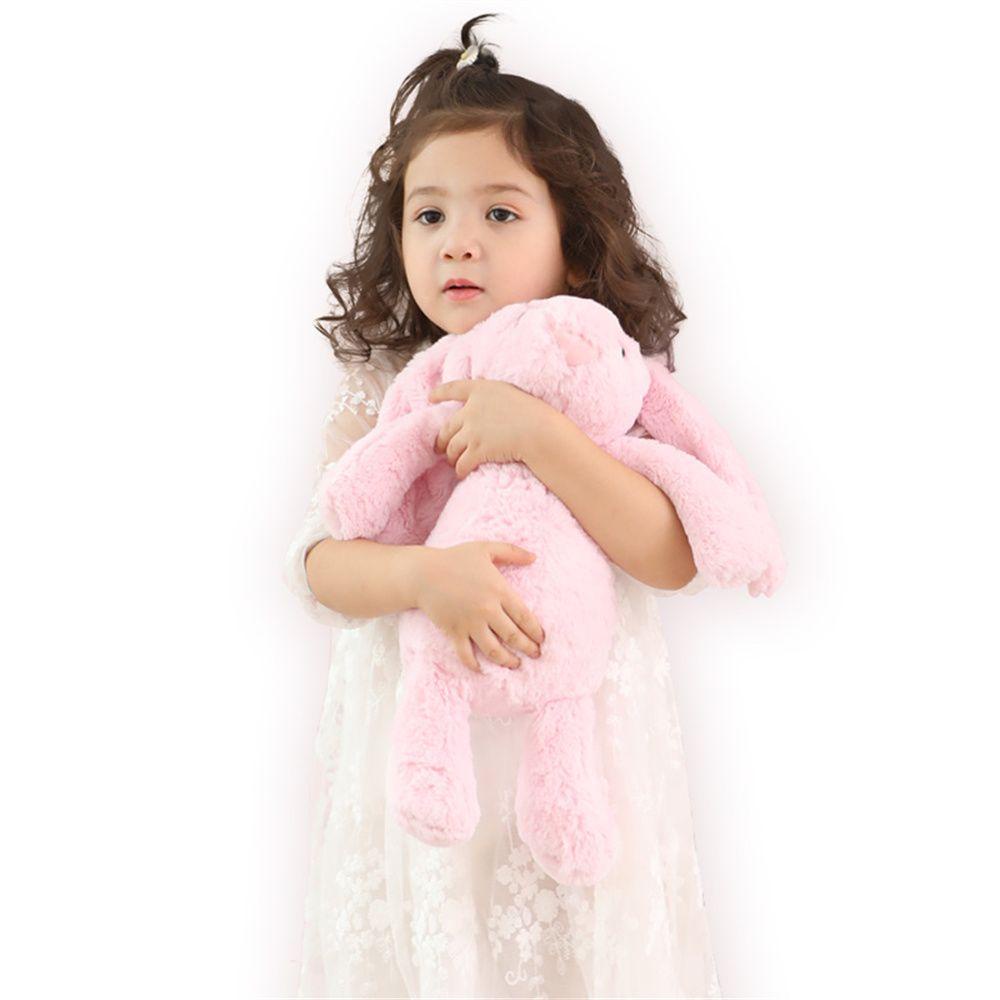 Búp Bê Hình Thỏ Tai Dài Màu Cầu Vồng Dễ Thương