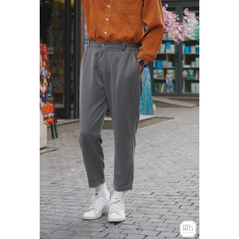 [HÀNG THIẾT KẾ] Quần vải suông GOOD GUY Pants thanh lịch, kết hợp chun và đỉa quần với 4 phiên bản màu trẻ trung | BigBuy360 - bigbuy360.vn