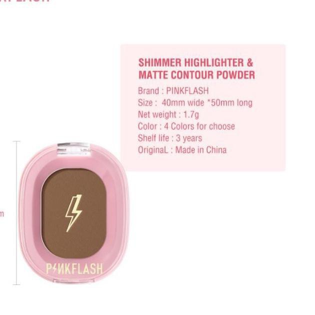 (Hàng Mới Về) Phấn Bắt Sáng Màu Lì Và Ánh Nhũ Thời Trang Pf-F02 | BigBuy360 - bigbuy360.vn