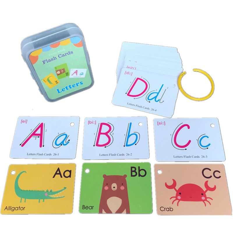 Thẻ học tiếng anh dành cho bé, Flash Cards Montessori 10 chủ đề thông dụng