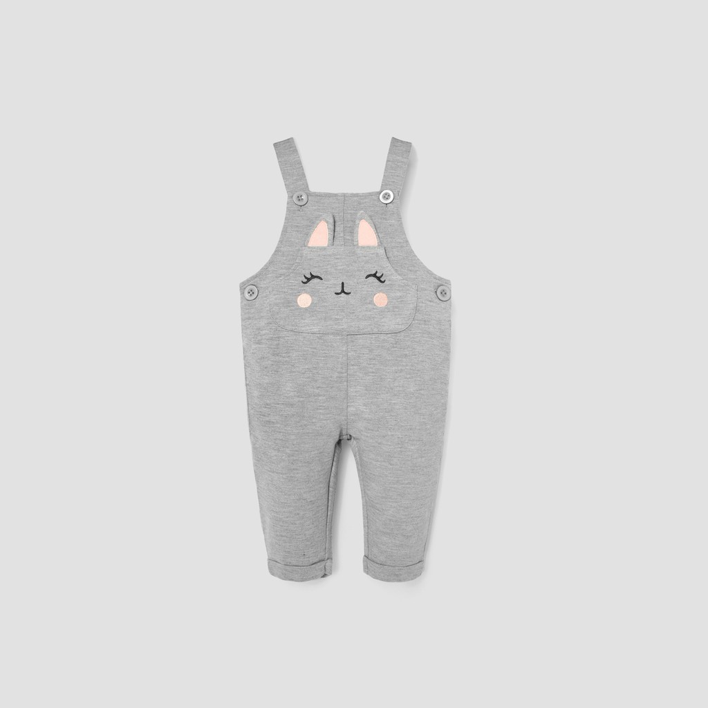 Bộ Jumpsuit bé gái quần dài sơ sinh BAA BABY thỏ con đáng yêu - GN-JS05C