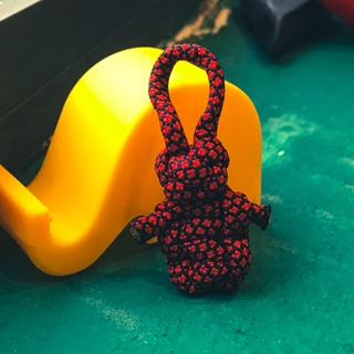 Móc chìa khóa, móc trang trí balo - ninja - paracord