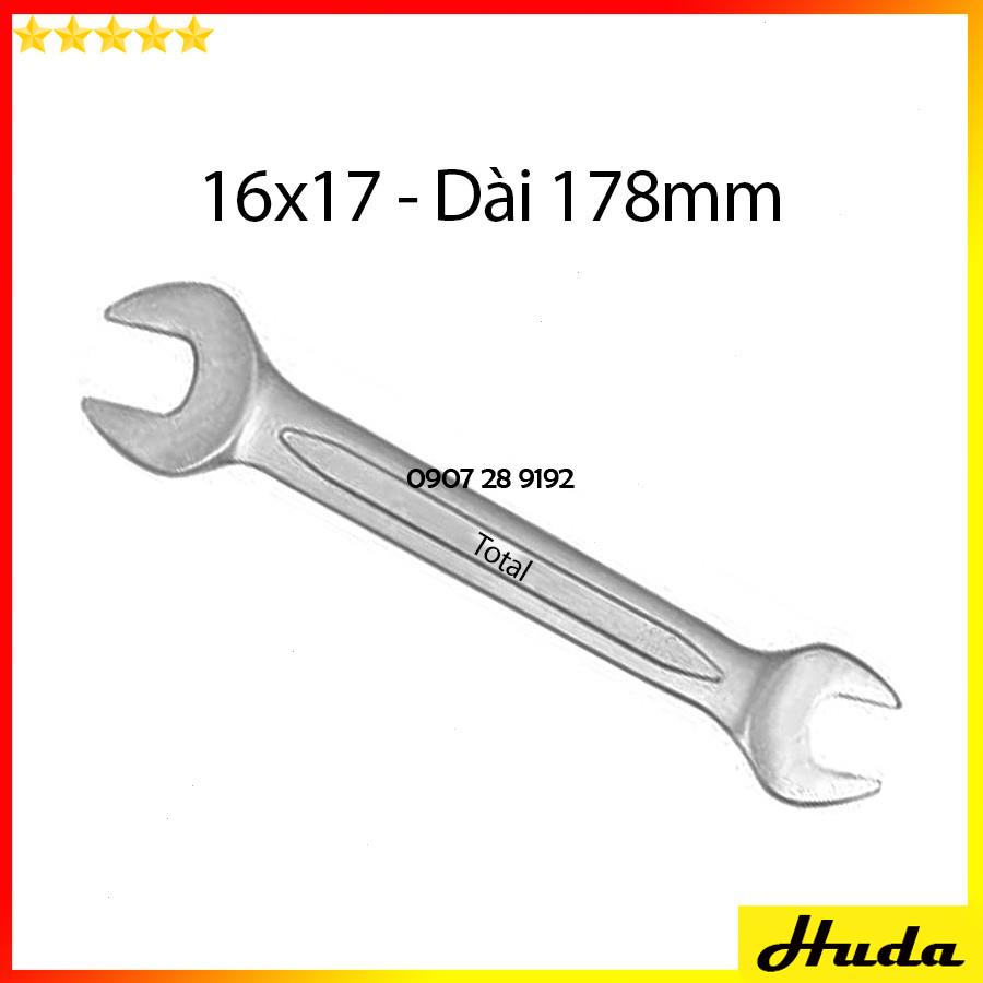 Cờ lê 2 miệng 6x19mm Total Cờ lê chất liệu cao cấp bền bỉ không gỉ POI