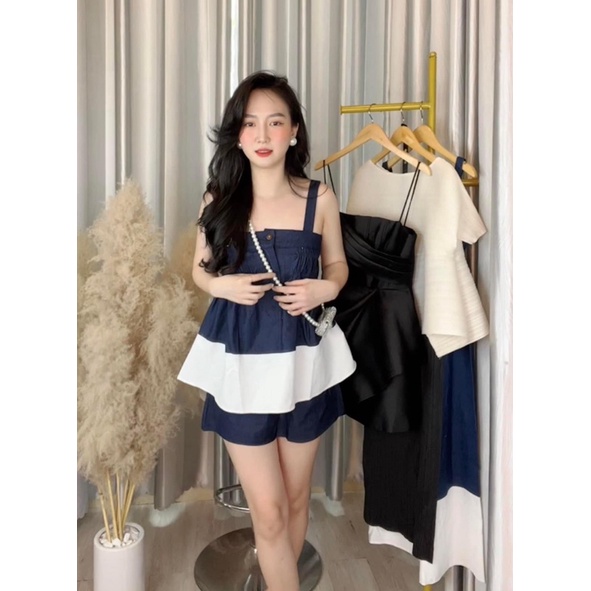 Set áo bò hai dây + quần