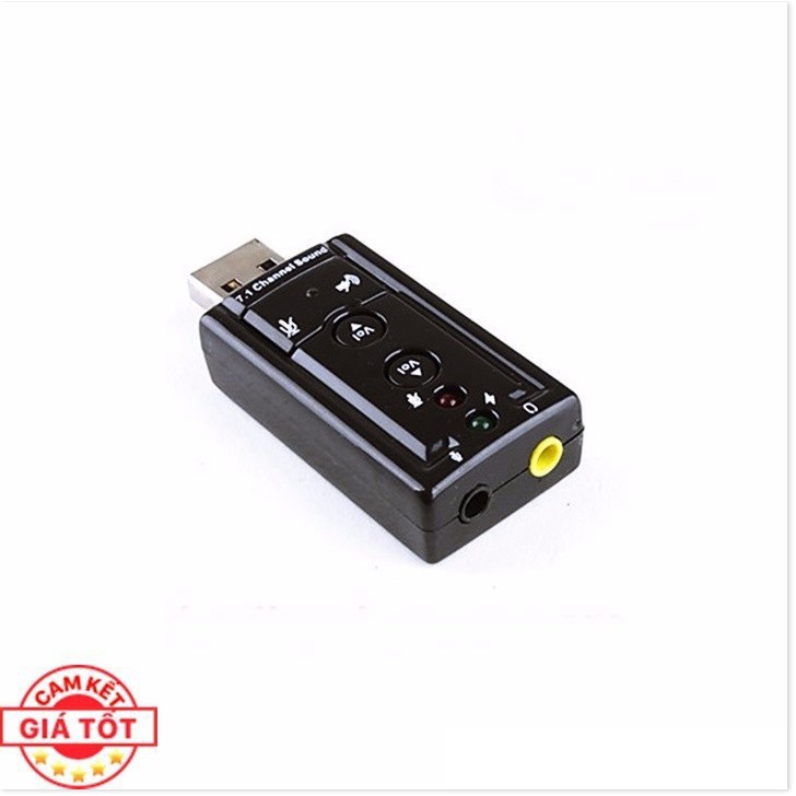 USB Ra Sound 3D 7.1 Âm Thanh Chuẩn