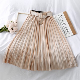 Chân váy Midi nhung kèm nịt