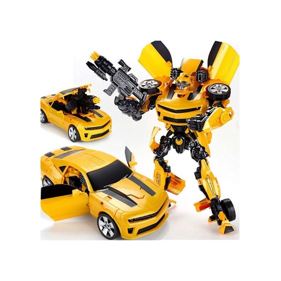 ROBOT BIẾN HÌNH OTO TRANFORMER MÀU VÀNG BH0632- Đồ Chơi Trẻ Em