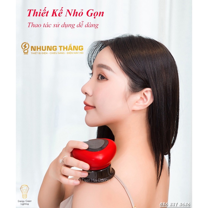 Máy Giác Hơi Chân Không Cao Cấp - 3 Chế Độ Tùy Chọn - Không Dùng Ống Lửa - An Toàn Cho Da - Chuyên Dụng Các Vùng Cơ Thể