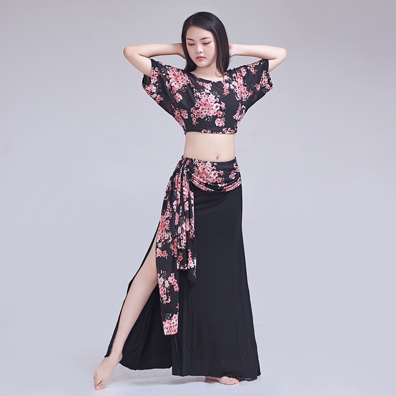 Trang Phục Múa Bụng Phối Lưới Thiết Kế Mới Cao Cấp Thời Trang Dành Cho Nữ