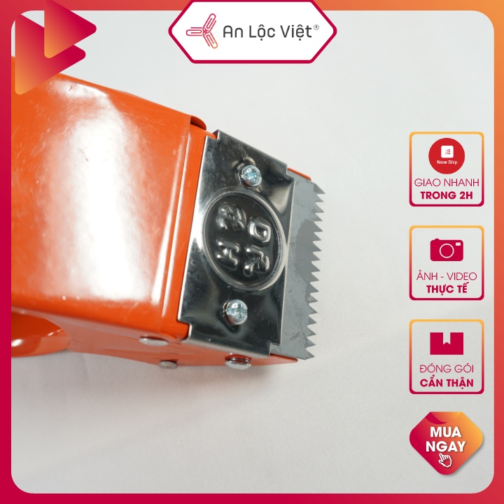 Cắt Băng Dính Cầm Tay Sắt 5cm Đại, Lưỡi cắt bén, cắt được các loại băng dính cuộn 5cm và băng dính Đại 1kg