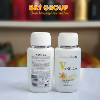 Dưỡng thể Vanilla 150ml hương nước hoa - Nhập khẩu Đức - Thơm dai và săn chắc làn da