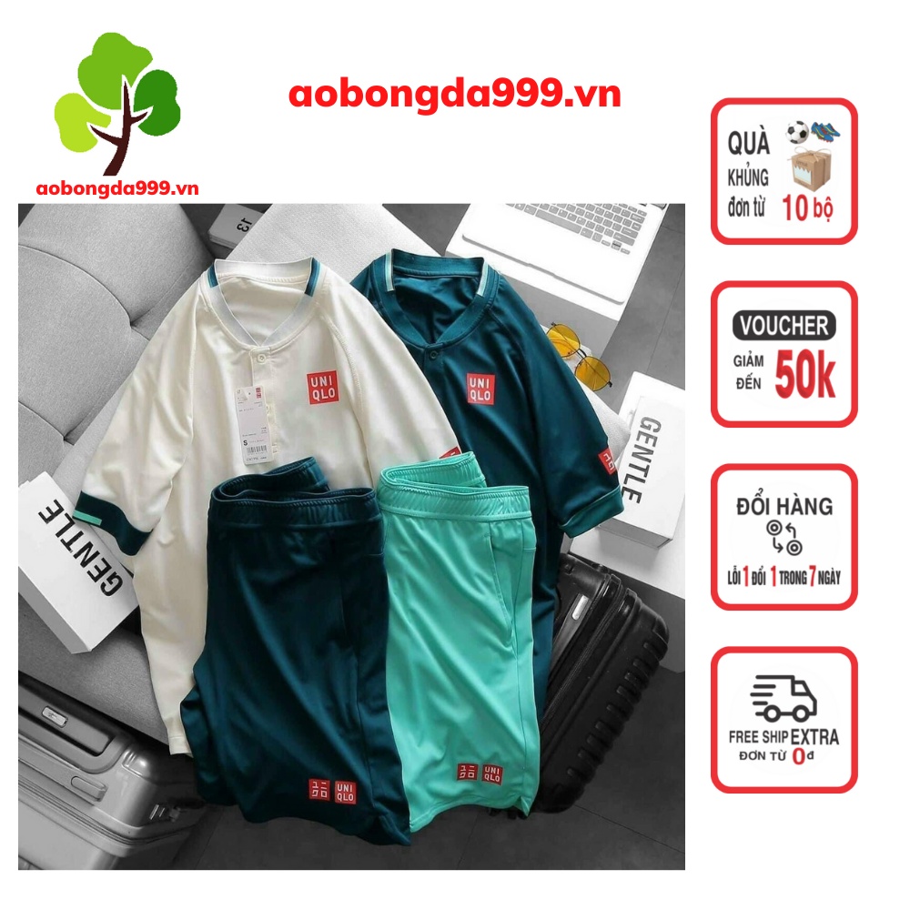 Bộ quần áo thể thao Uni Qlo nhiều màu cao cấp - aobongda999.vn