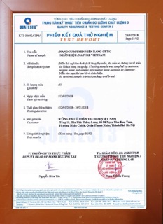 Nanocurcumin dạng viên
