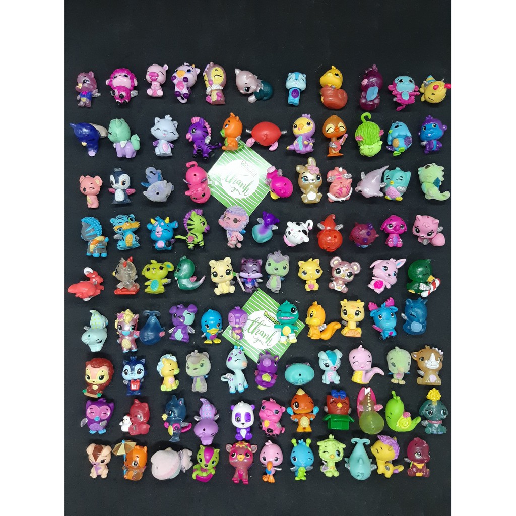 Set 50 thú Hatchimals không trùng (tổng hợp các phiên bản thú)