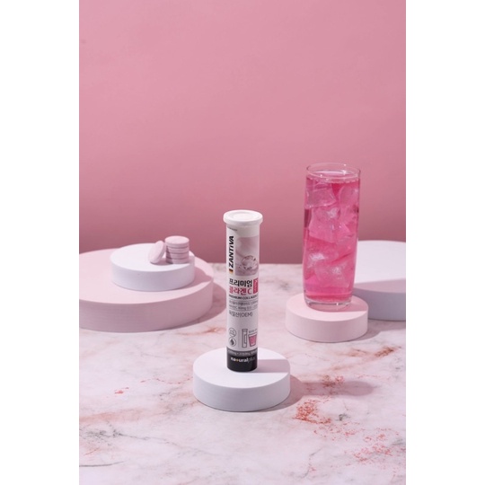 Viên sủi collagen c Zantiva hộp 20 viên