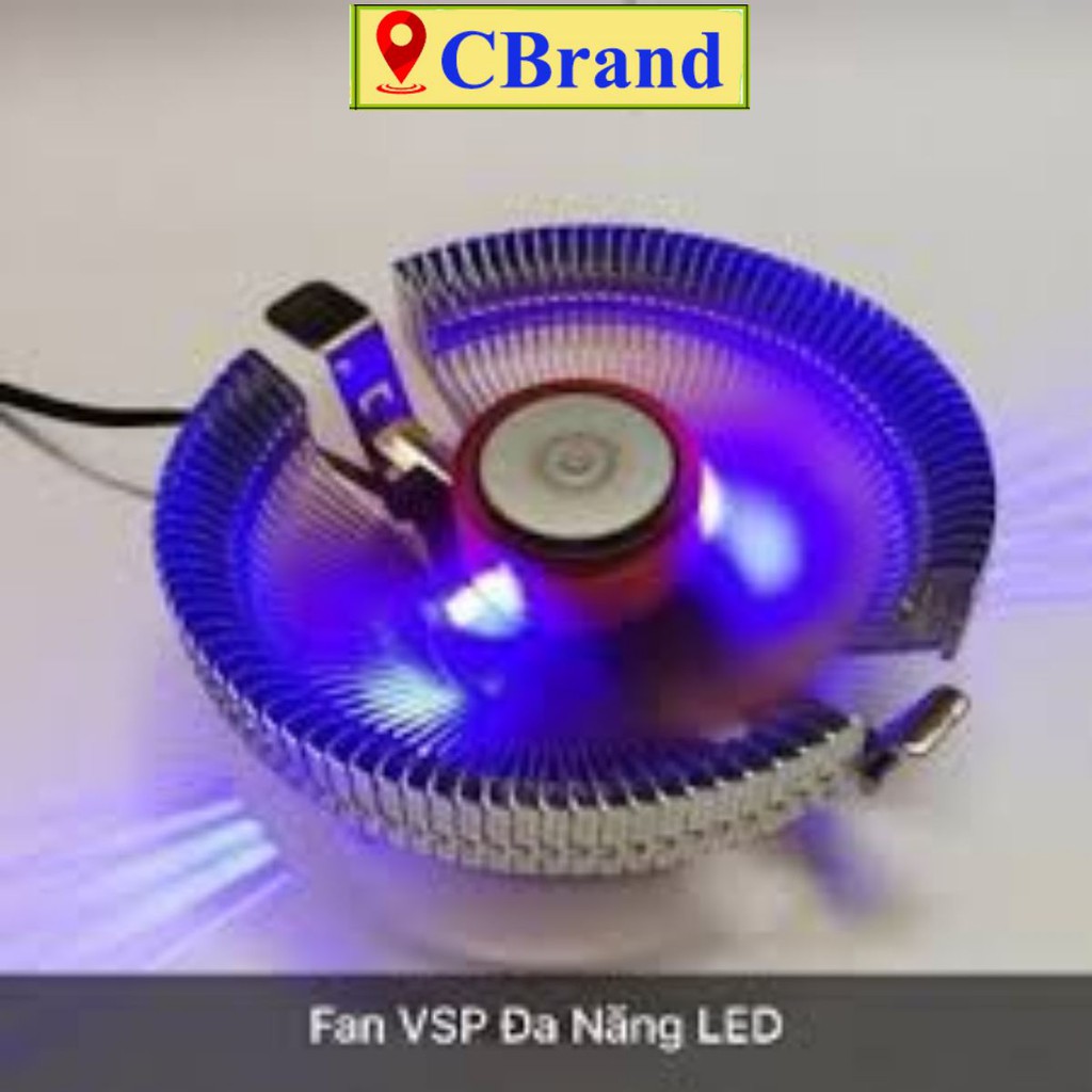 Quạt Tản Nhiệt⚡️Làm Mát Cho CPU⚡️Fan AMD Led Cực Tốt Cho CPU - Đèn Led Làm Mát Siêu Tốc⚡️C.Brand