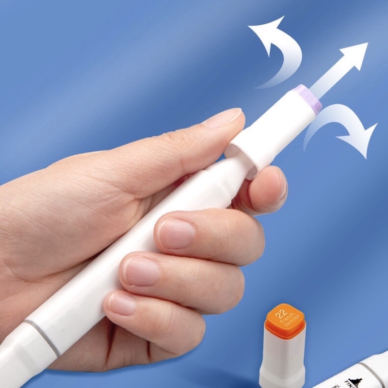 [ DaVinci ] Bút Marker chotune Hộp nhựa 60/80/120 màu Gốc nước