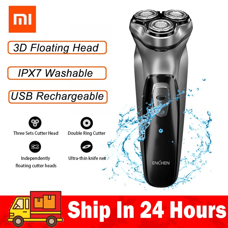 Máy Cạo Râu Xiaomi Enchen BlackStone Cao Cấp Chính Hãng -  Nhập Khẩu Trực Tiếp - Cam Kết Hài Lòng - Mới 100% FULLBOX