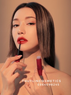 son kem lì 3CE Blurring liquid lip siêu lì