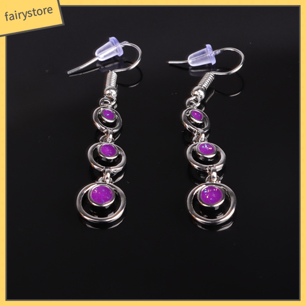 Đôi Khuyên Tai Dáng Dài Chất Liệu Thép Không Gỉ