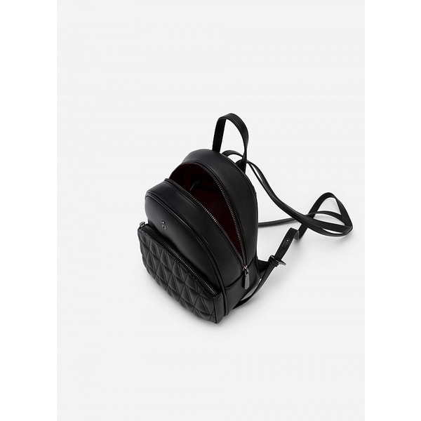 Vascara BALO MINI PHỐI CHẦN BÔNG HỌA TIẾT HÌNH HỌC - BAC 0172 - MÀU ĐEN