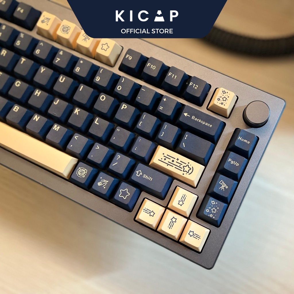 Bộ keycap Stargaze Cherry | Nút keycap cho bàn phím cơ | Profile Cherry 134 phím - Kicap