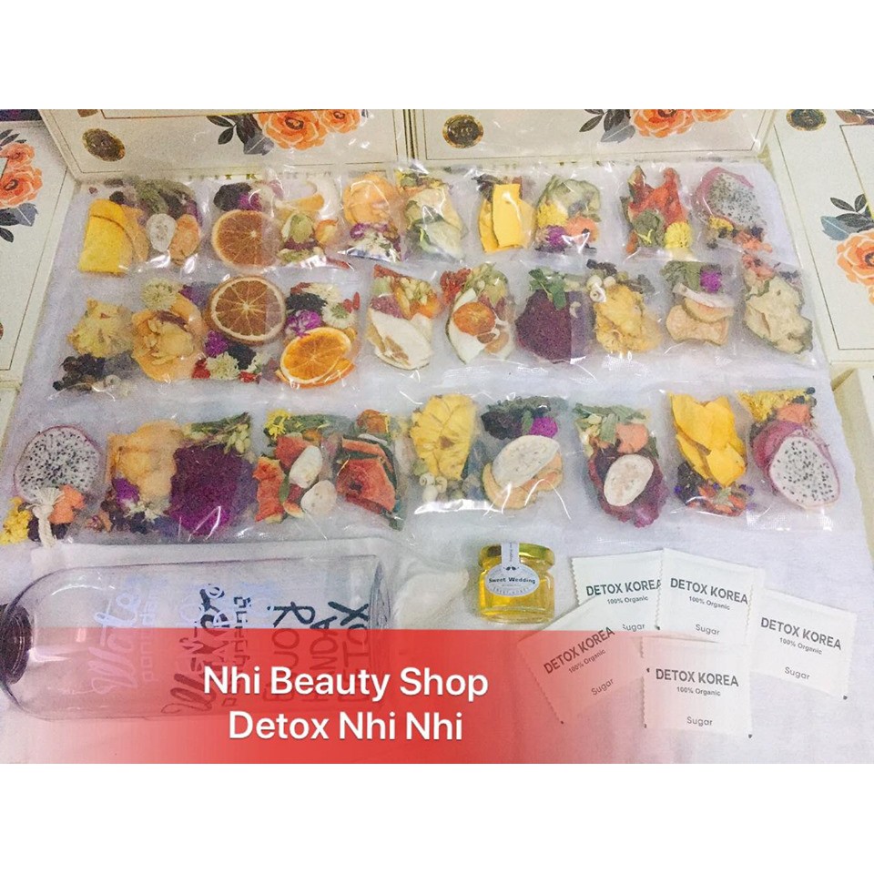 Detox Hoa quả Sấy Khô mix 3 vị