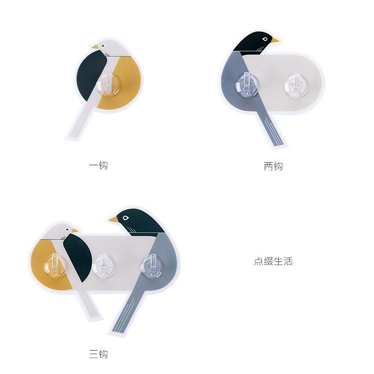 Móc Treo Đồ Dán Tường Không Cần Khoan Tiện Dụng