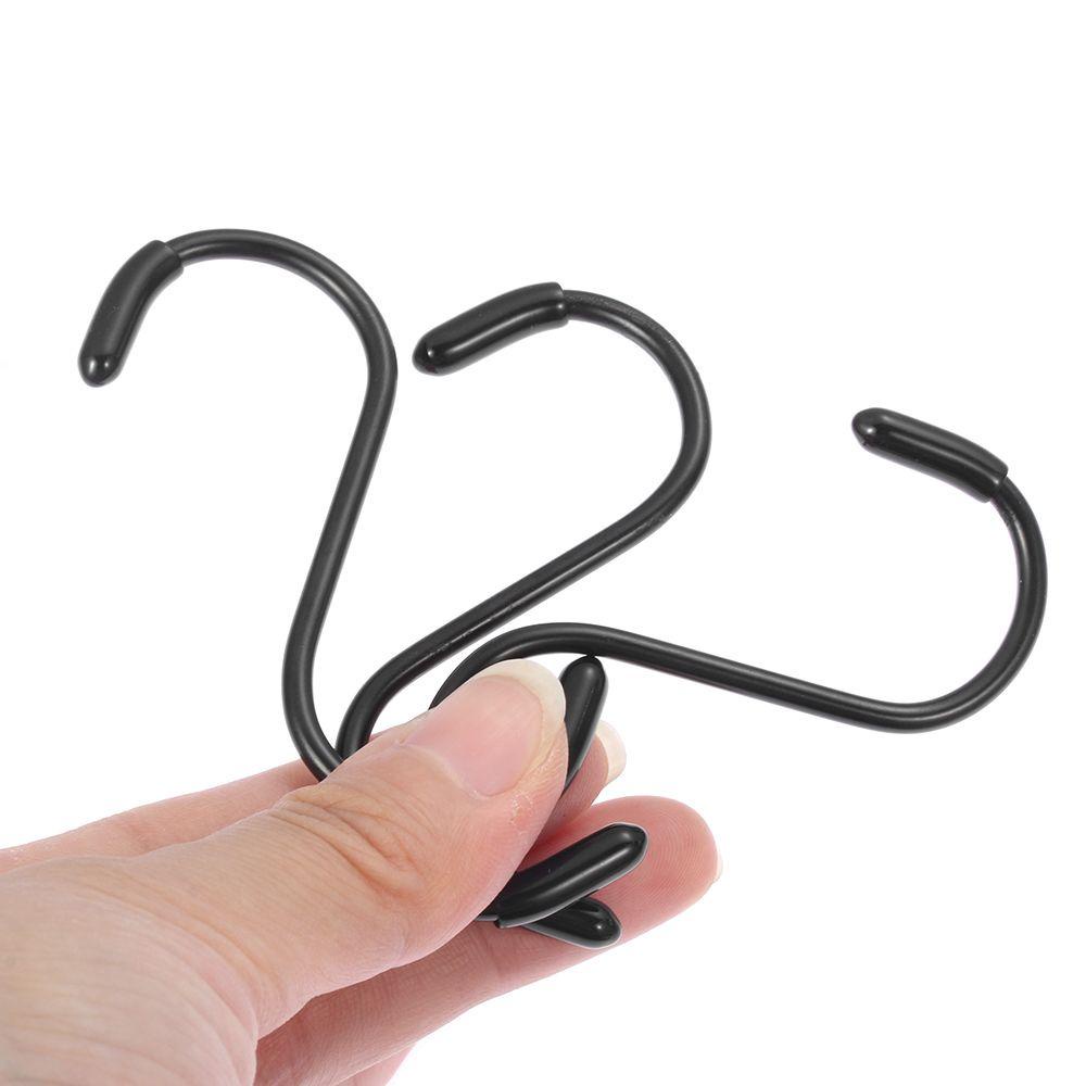 Set 5 / 10 Giá Đỡ Treo Đồ Hình Chữ S Tiện Dụng Cho Nhà Bếp