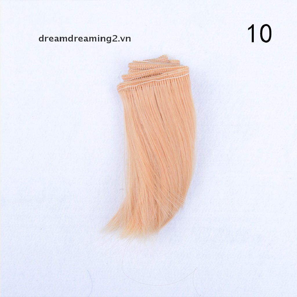 Tóc Giả Chịu Nhiệt Cao 10cmx100cm Cho Búp Bê 1 / 3 1 / 4