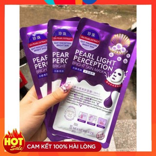 [Hộp 20 Miếng] Hộp Mặt Nạ HA Xanh Tím MayCreate [cos289]