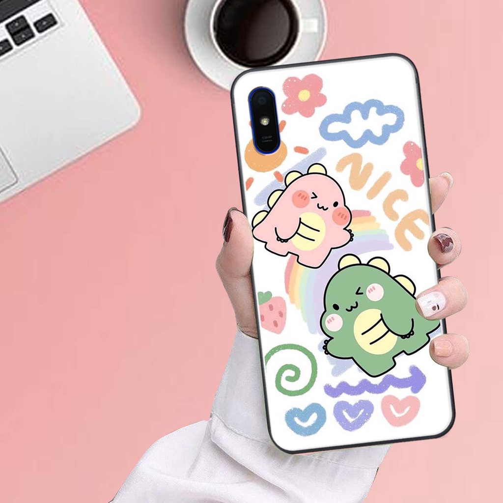 Ốp lưng Xiaomi REDMI 9A in hình khủng long , gấu nâu xinh xắn, siêu cute  mà còn vô cùng RẺ -ĐẸP