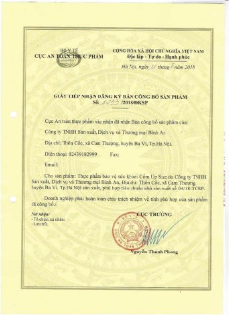 K lợi nhuận Cốm upsize Linh spa chính hãng