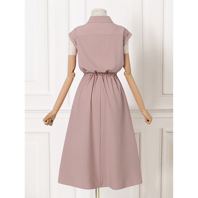 Đầm dài không tay màu trơn ZANZEA thời trang cho nữ