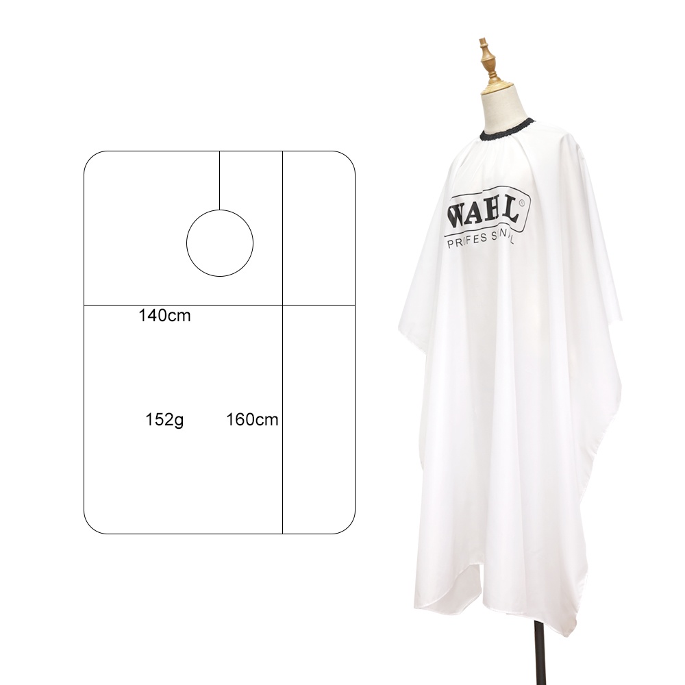 WAHL Hàng Có Sẵn Vận Chuyển Nhanh#Áo Choàng Cắt Tóc Cho Salon