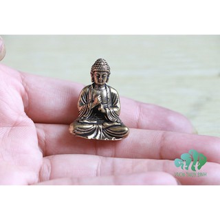 [FREE SHIP 50K] Tượng phật Đại Nhật Như Lai đồng thau (loại nhỏ)