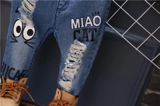 Quần bò cát miao cho bé