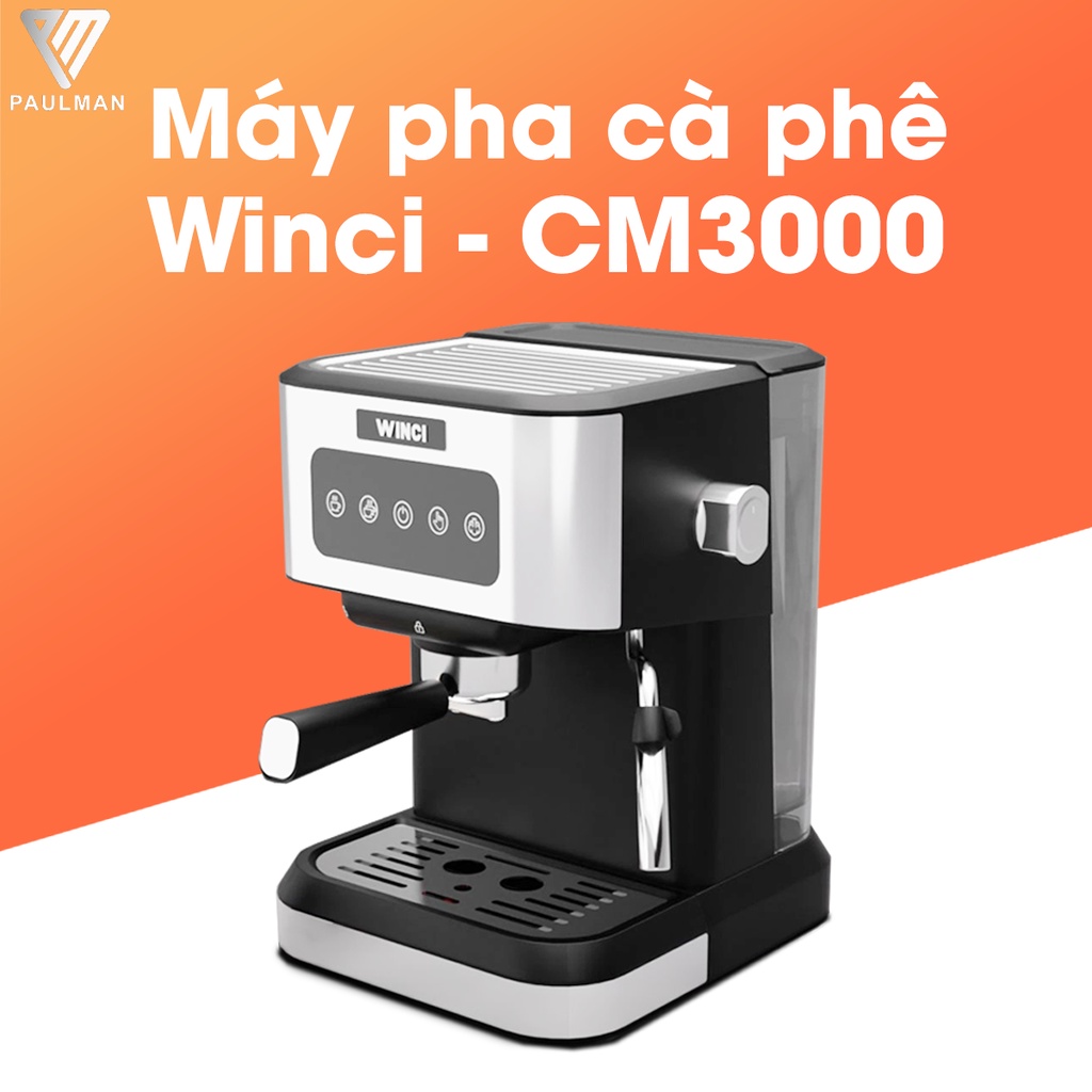 Máy pha cafe tự động Espresso Winci WIN-ECMA-01, Nhập khẩu Italia