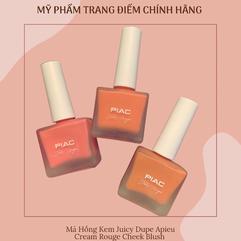 Má Hồng Kem Juicy Dupe Apieu - Má Hồng Dạng Lỏng Cream Rouge Cheek Blush