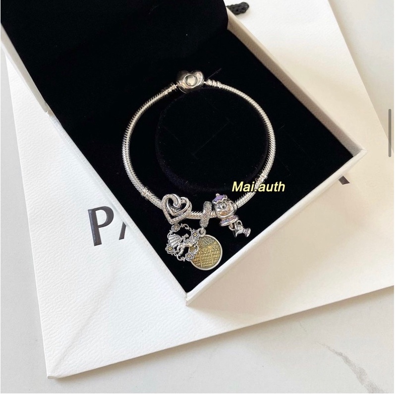 Charm  Disney họa tiết khiêu vũ - Disney Người đẹp và Quái vật