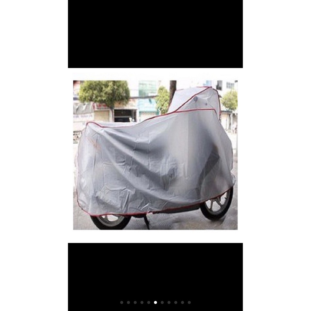 Bạt phủ xe máy- trùm kín che mưa chống thấm,chống nắng hiệu quả