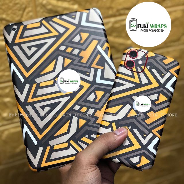 Tấm dán Skin FULL VIỀN Dành Cho 13ProMax 12ProMax 11ProMax XSMAX X XS XR 7PLUS 6PLUS FukiShop