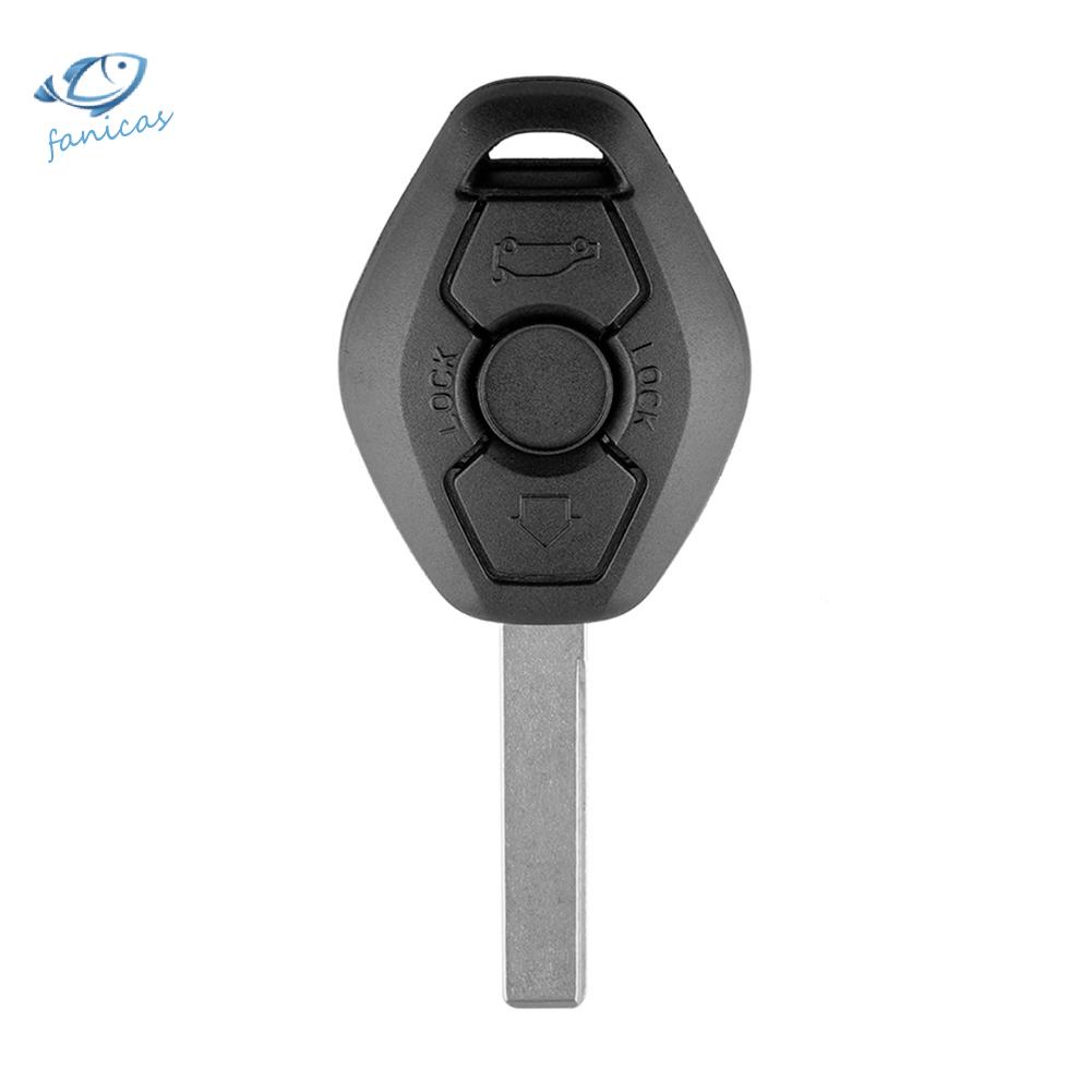 Vỏ ChìA KhóA ĐiềU KhiểN Từ Xa 3 NúT BấM Cho Xe BMW E81 E46 E39 E60