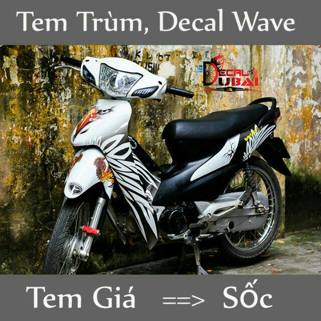 tem trùm wave alpha mẫu mới siêu chất