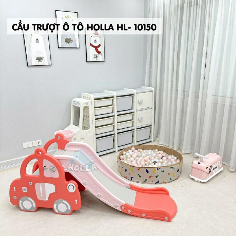 cầu trượt cho bé / cầu trượt ô tô hola