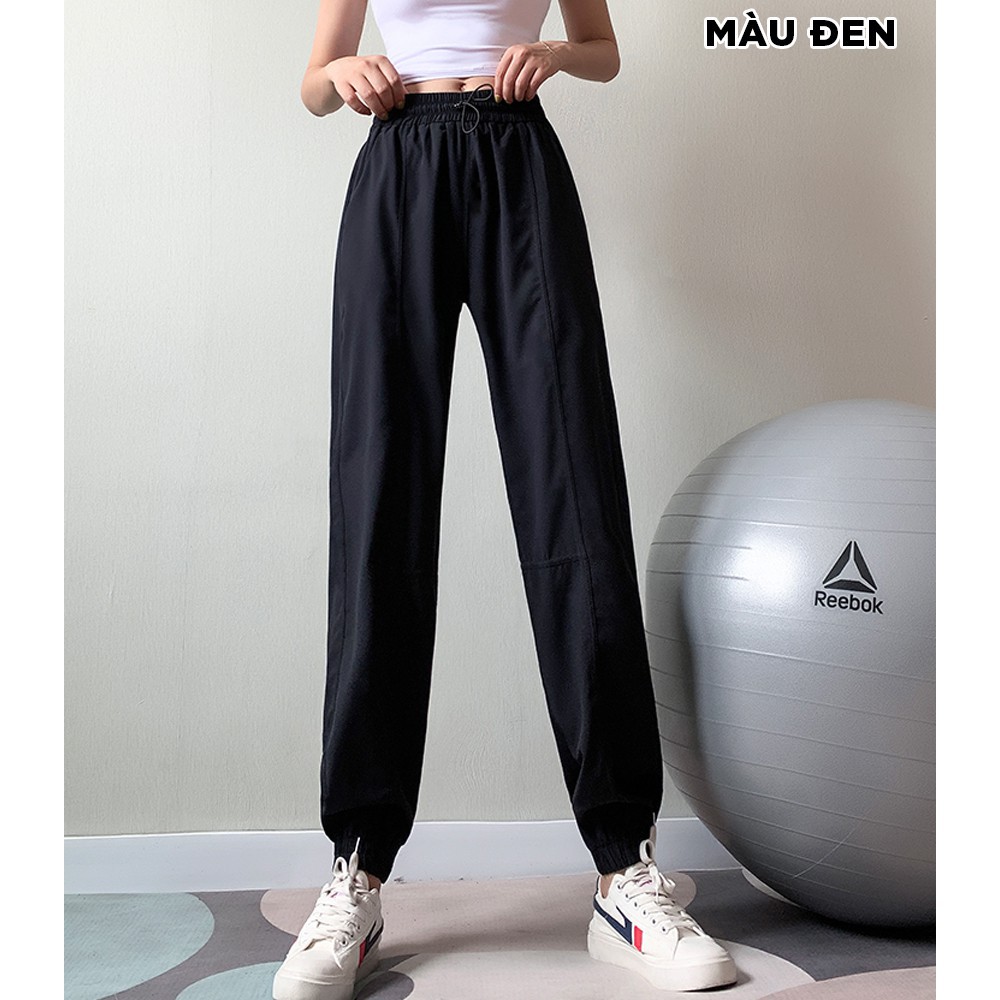 Quần jogger dáng trơn form rộng SIÊU THOẢI MÁI, chất thun mềm mịn, thoáng khí, phù hợp với mọi hoạt động thể thao