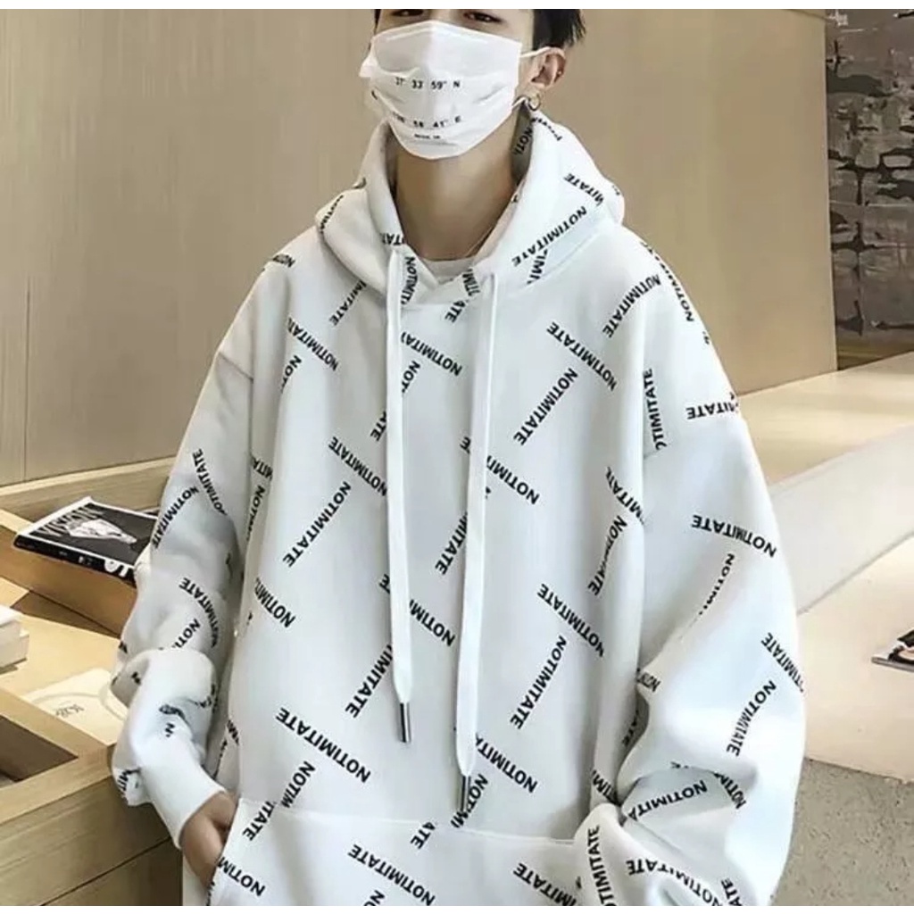 Áo Khoác Hoodie Nam Nữ Nỉ Ngoại Fom Rộng Dày Đẹp In Chữ Phối Tay Siêu Hot_Hàng Có Sẵn_AM