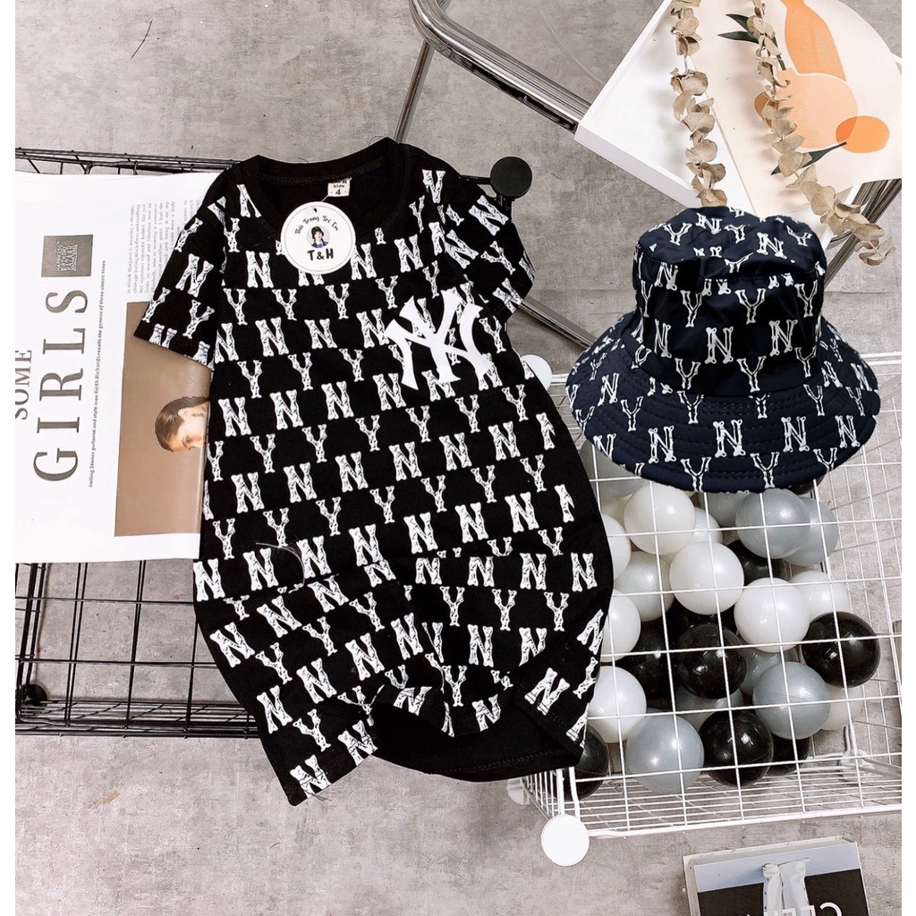 Váy NY kèm mũ cao cấp bé gái